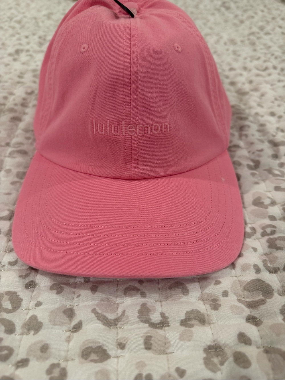 lululemon Pink Adjustable Baseball Hat